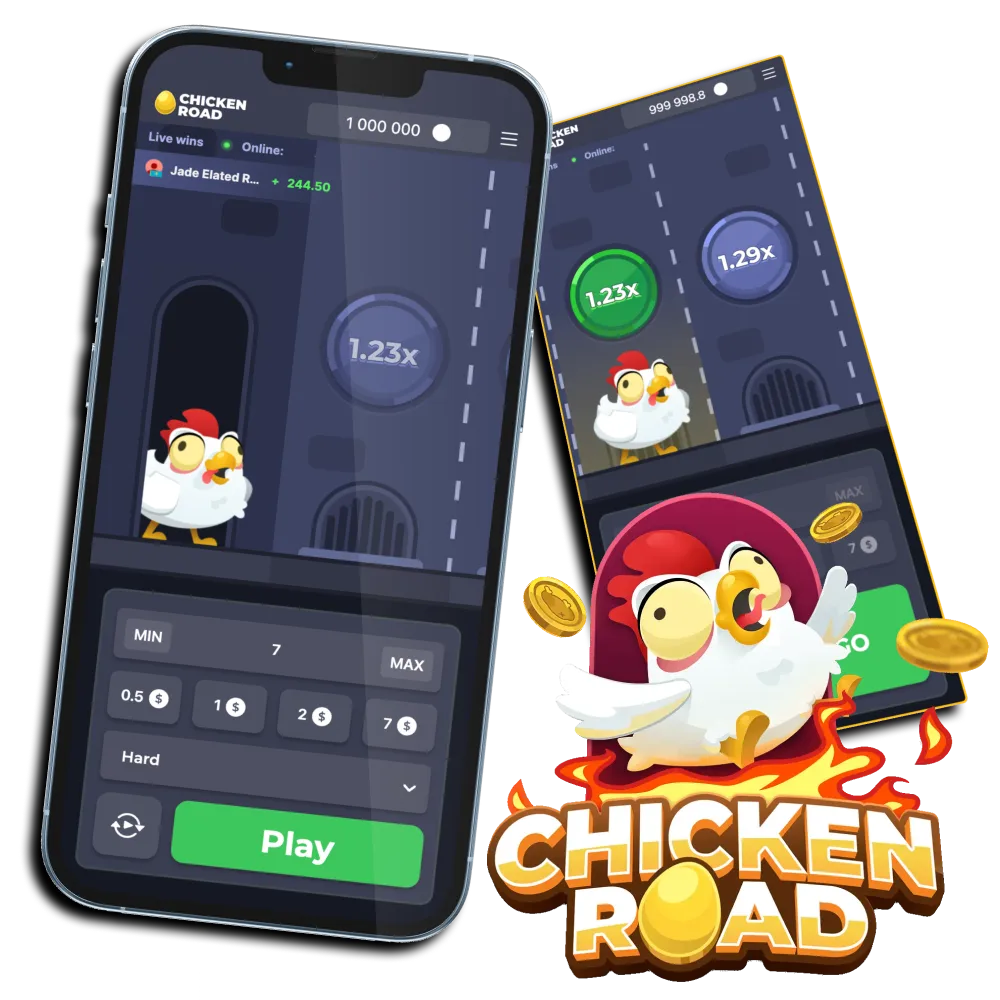 Play Chicken Road via licensed Indian casino applications.