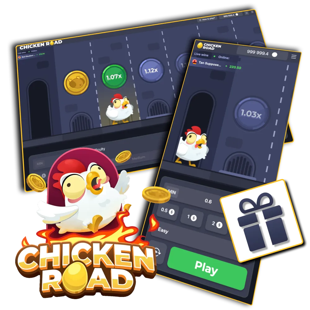 Arcade fans get extra perks in Chicken Road game.