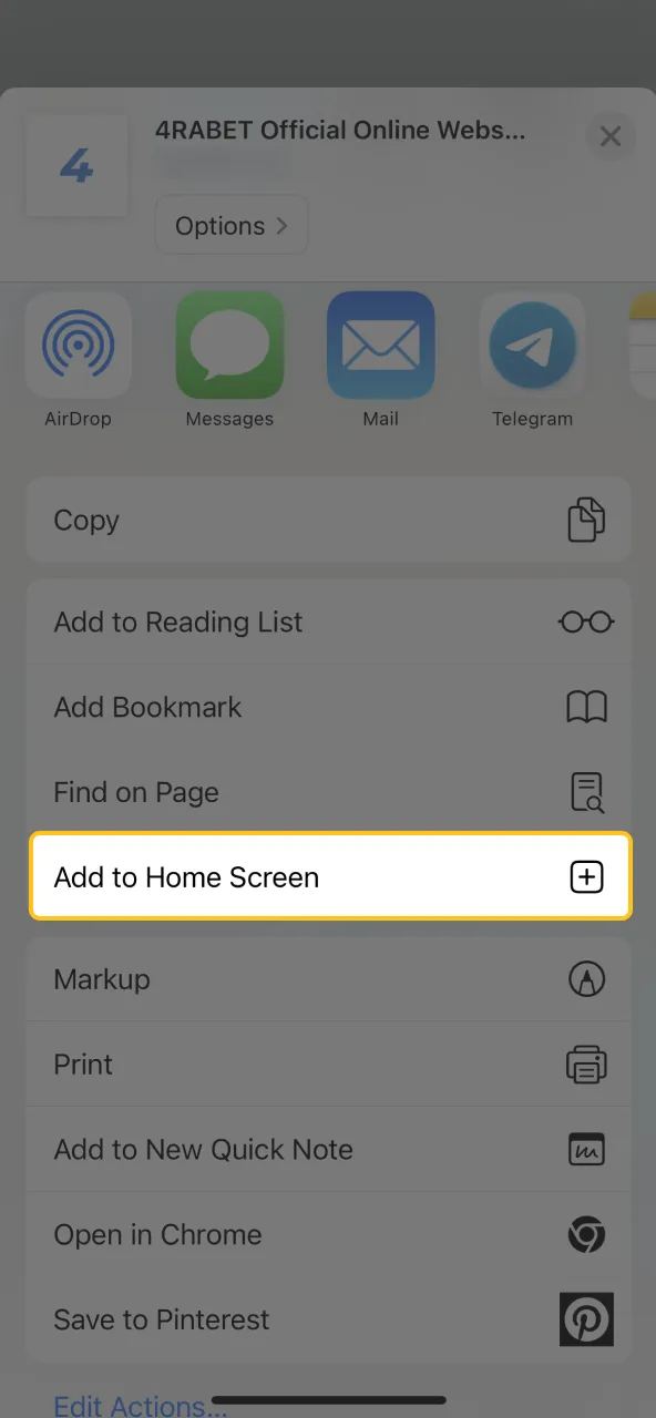 Follow on-screen steps to complete 4rabet app installation and access Chicken Road.