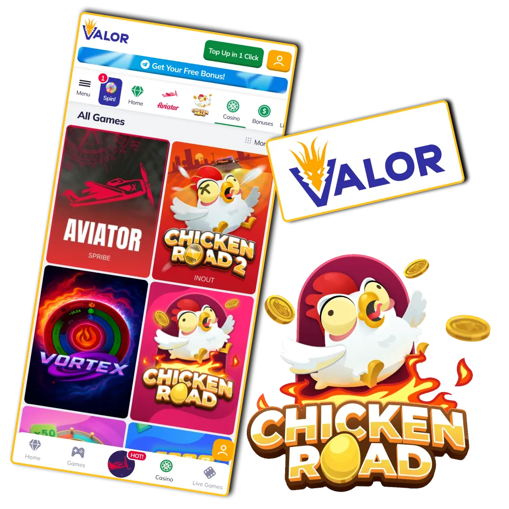 Chicken Road attracts fans on Valor India platform.