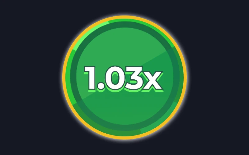 Collect gold coins by advancing as far as possible in the Chicken Road game.