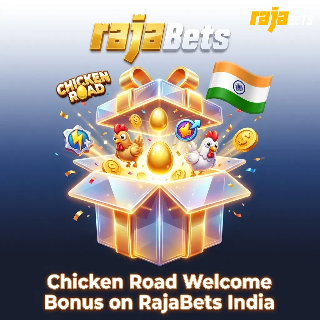 New players claiming 200% match bonus up to ₹1,00,000 plus 500 free spins on RajaBets India casino welcome offer