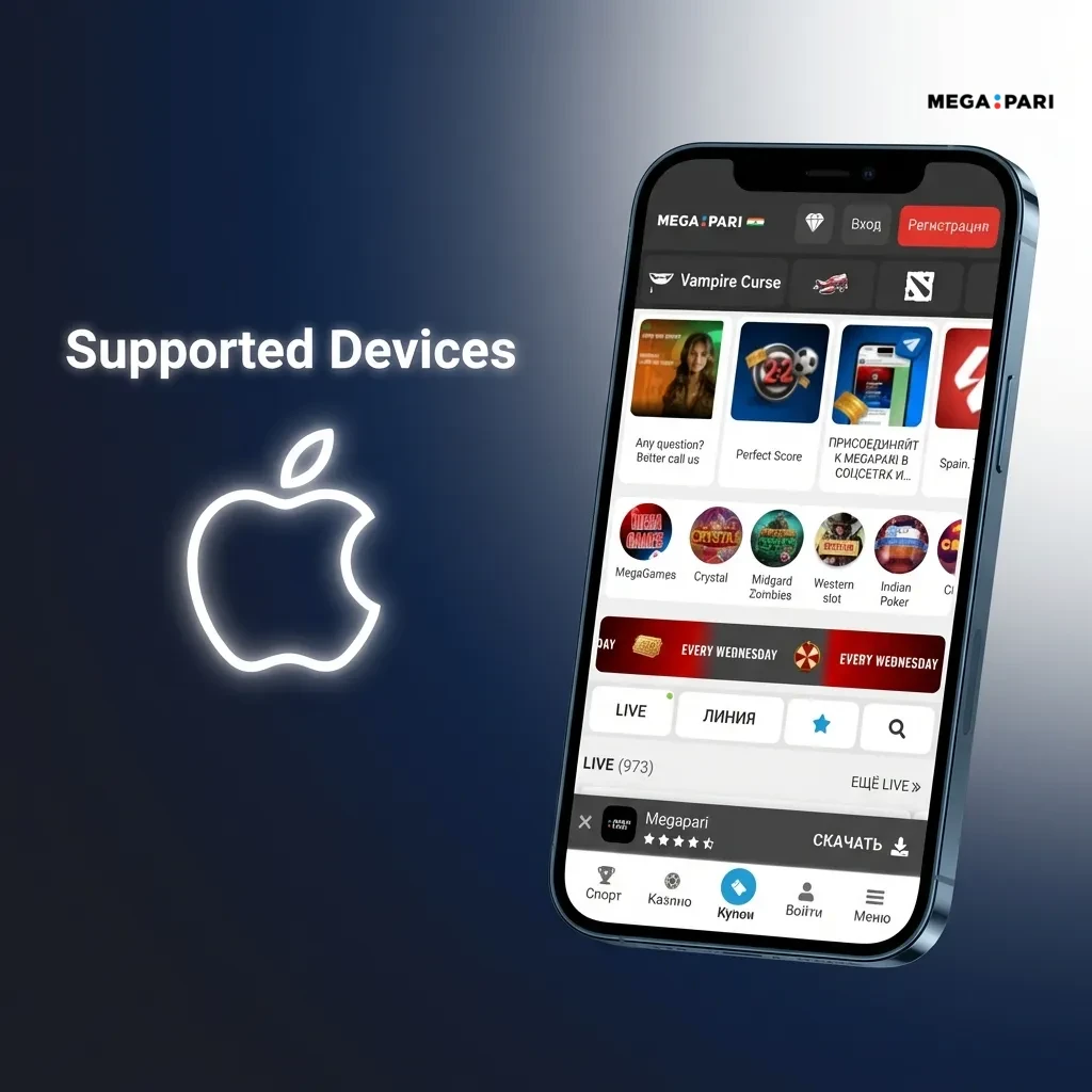 Apple devices including iPhones 12-15, iPad Air, and iPad Pro models compatible with iOS 12 or later platform support