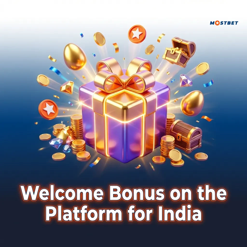 Casino welcome bonus offer showing 125% match plus 250 free spins up to ₹34,000 for Indian players' first deposit