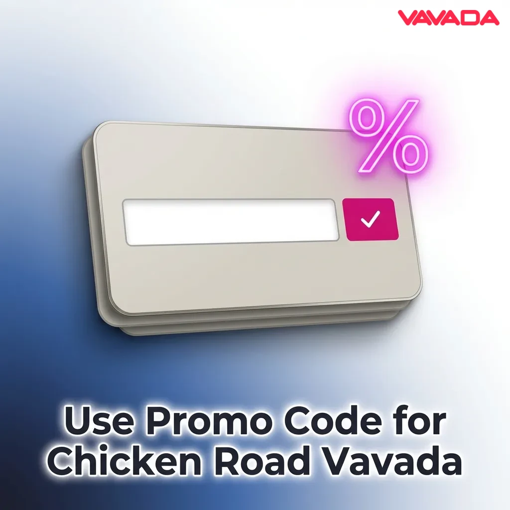 Enter promo code CHICKEN100 during registration or in Account Settings to activate free spins on Chicken Road Vavada.